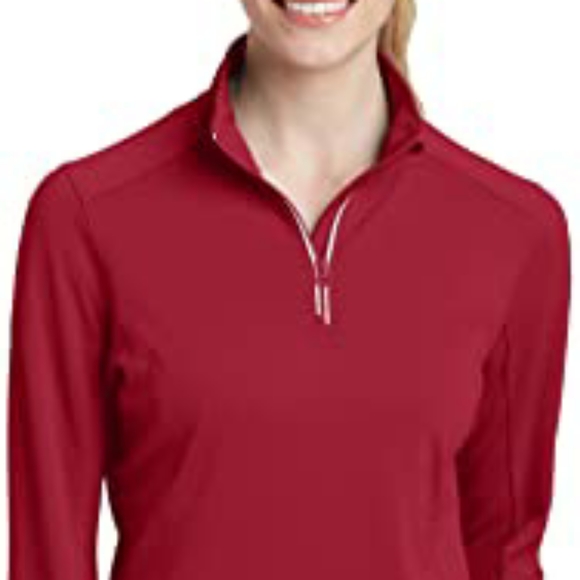NWOT Women's Sport-Tek Pullover Thumb Holes - Picture 3 of 10
